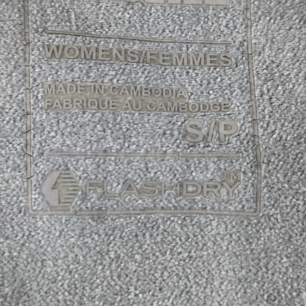 The North Face Women Sweatshirt S Gray Nylon Polyester Flashdry - Picture 3 of 11